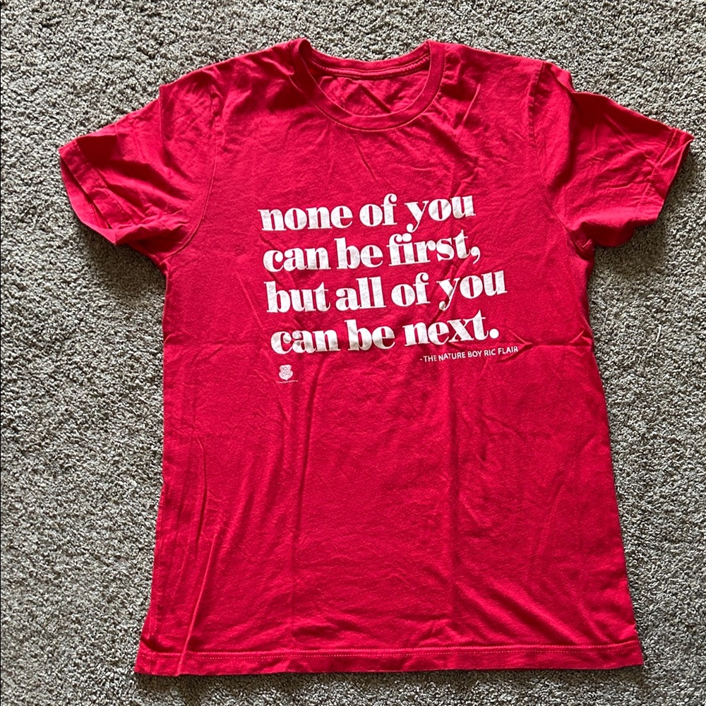 WWE Red Short Sleeve Tee